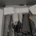 Oneach 25.75" Table Lamps Set of 2 for Living Room Bedroom, Bedside Lamp 3-Way Dimmable Touch Control, Modern Silver Nightstand Light Fabric Shade Vintage Accent Style