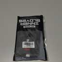 WYOX Boxing Hand Wraps Inner Gloves Men Women, Half Finger Under Mitts with Elasticated Bandages for Fist Protection, Ideal for Muay Thai, Kickboxing, MMA, and Martial Arts, Perfect for Training (Black, XL)