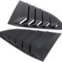 PIUGILH for CR-V Style Rear Side Window Louvers Air Vent Scoop Shades Cover Blinds for Honda CR-V 2021 2020 2019 2018 2017 2016