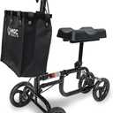 300 lbs Weight Capacity Knee Walker Steerable, Leg Scooter for Broken Foot, Dual Breaks Knee Scooter for Adults for Foot Surgery, Easy to Assemble Walker