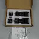 Hood Latches Compatible with Jeep Wrangler JK JKU 2007-2018, JL JLU 2018-2025, Gladiator JT 2020-2025 1 Pair (Black)