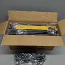 Power Tool Organizer Wall Mount,Cordless Drill Hanger Storage Rack 8 Drill Holder,3 Layers Heavy Duty Power Tool Storage Rack(Yellow)