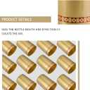 ABOOFAN Wine Bottle Heat Shrink Caps 1.29 Inch Plastic Wine Sealing Film Covers for Bottling Home Brewing Sealer Accessories