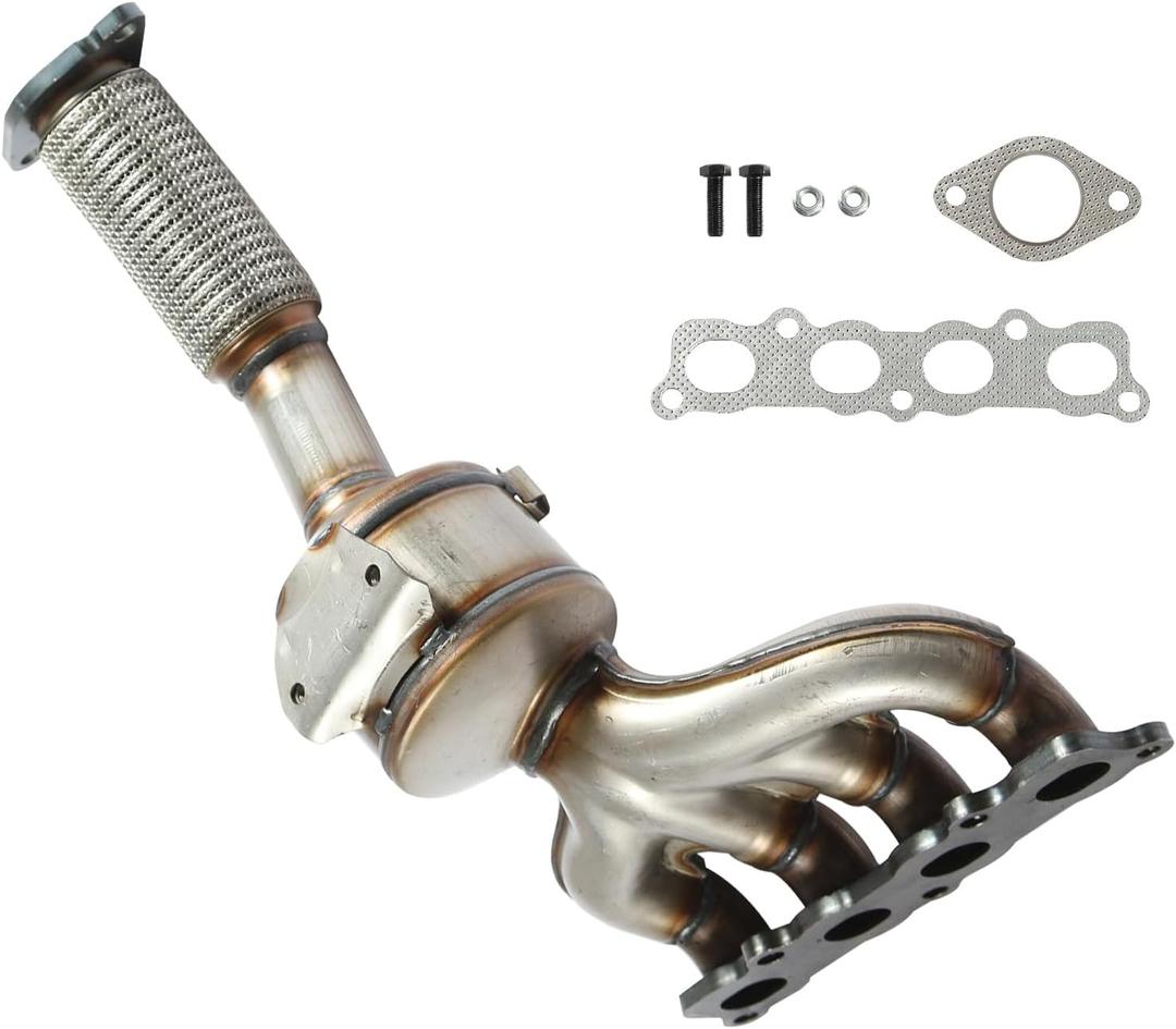Catalytic Converter Direct-Fit Stainless Steel For 2011-2018 Ford Fiesta /2012-2015 Ford Fiesta Ikon 1.6L (EPA Approved)