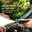 High Pressure Power Washer Nozzle with Connector Set,Direct spray gun,Power Jet Water with Three Spray Modes, Multi Function Watering Sprayer for Cleaning Yard Pets Car (1 PCS)