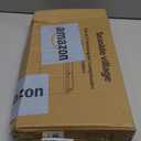 Black Lamp Shades Set of 2, Large Rectangle Lampshades Replacement, 16"L x 8"W x 10"H, Fabric Lamp Shade for Table Lamps Floor Lamps, Spider, Harp Holders Included, Easy Assembly Required