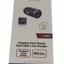 Zgear 45 Watt Dual USB-C Car Charger