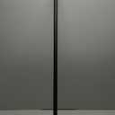 Zeerobee Curtain Rods for Windows 48 to 84, 1 Inch Adjustable Heavy Duty Black Curtain Rod, Outdoor Indoor Room Divider Modern Drapery Pole, 48-86"