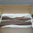 Wire Shelf Covers, Bamboo Wire Rack Covers (5PCS, 24" W x 16" D) Walnut