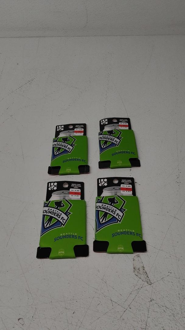 Logo Brands Seattle Sounders Case For Bottle 4 Packs Oversized