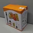 Immersion Blender Handheld Corded Hand Blenders Set 1100W, Trigger Variable Speed 5 in 1 Stick Emulsifier with Chopper, Whisk and Frother for Soup, Baby Food and Smoothies