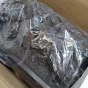 Electric Fireplace Logs Inserts Heater with Infrared Remote Controller 5 Flame Brightness 24 H Timer Overheating Protection for Home and Office Decor Black