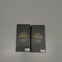 2 x Car Air Fresheners for Men | 10ml Air Freshener | Strong Perfume Hanging Diffuser with Odour Eliminaor Technology | Car Accessories | Car Scents Air Fresheners by Ikeda (Cylindrical, Coconut) (0.34 Fl Oz (Pack of 1))