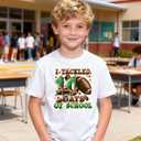 100 Days of School Shirt Boys Kids Cute 100th Day of School T-Shirts Toddler Back to School Tee 2026 (3-10 Years)