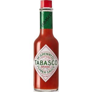 TABASCO Brand Original Red Pepper Sauce, Hot, 5 Oz Glass Bottle (1-Pack) | Classic & Versatile Hot Taco Sauce, Three Simple Ingredients, Dash on Anything, Great Pizza Sauce, Oyster Sauce & More Exp. 04/2029