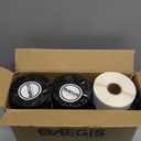 Aegis Adhesives - 1.5" X 0.5" Direct Thermal Labels, Perforated & Compatible with Zebra Desktop Printers - NOT Rollo Compatible (12 Rolls, 2350/Roll)