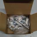 Self Adhesive Broom and Mop Holder Wall Mounted  SUS304 Stainless Steel 2-Slot Organizer with Anti-Slip Rubber Grips, 25lb Load, Adjustable for 0.61.4" Handles, Garage Kitchen Bathroom Use, 2 Pack