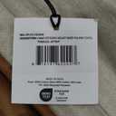 Farmhouse Shower Curtain with Ruffle Hem Linen Beige Shower Curtains for Bathroom Boho Country Rustic Natural Fabric, 72" W x 72" L