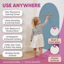 Arch Magnetic Wall Decal - 40" x 18" Matte Finish Chalkboard Sticker for Wall - Magnetic Board for Playroom, Home Classroom(Celadon)