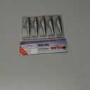 USA Bass Tackle Mag Shad - Scent Infused Magnum Paddle Tail Swimbaits Pre Rigged Fishing Lures Premium Bait with Strong Owner Hook, Fishing Gear for Giant Predator Fish (1/3oz - 3.5", Chart Electric Blue)