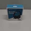 AOC Wireless Headset with Mic for Work, Bluetooth 5.4 Headphones with Noise Canceling Microphone, USB C, 30H, Clear Calls & Mic Mute for PC, Laptop, Cell Phones, Zoom - Black