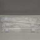 Non-Slip Mahjong Racks with Pushers, 4-Pack Clear Acrylic Racks, American Mahjong Accessories, Gift-Ready Mahjong Gifts (Clear)