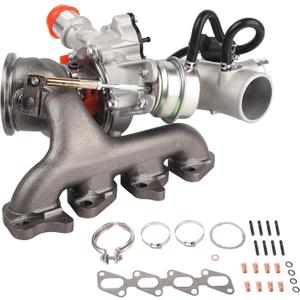 PAROD Complete Turbocharger with Gasket Kit Fit for 2013-2018 Buick Encore, 2011-2016 Chevy Cruze, 2016 Cruze Limited, 2012-2020 Sonic, 2013-2018 Trax 1.4L L4 Replace#667203 55565353