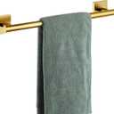 KOKOSIRI Hand Towel Bar Bathroom Towel Holder for Bath Kitchen Cabinet Towel Ring 12 Inch Brushed Gold Stainless Steel B4005BG-L12