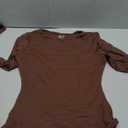 IUGA Long Sleeve Bodysuits for Women Crew Neck Body suit Women's Slimming Basic Tummy Control Bodysuit Tops, M