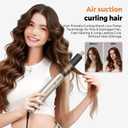 OKWRAP 5 in 1 Negative Ionic Hair Dryer Brush, Hot Air Styler with Auto Wrap Curler, Detachable Blow Dry Brush for Drying, Curling, Straightening & Smoothing