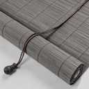 Bamboo Blinds for Interior Windows, 40"W X 63"H Bamboo Roller Shades Indoor