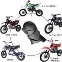 YOXUFA Left Engine Stator Cover for 50cc 70cc 90cc 110cc 125cc SSR TaoTao DB24 DB17 DB27 Coolster Madmax Apollo Baja X-pro Stomp Thumpstar Roketa Lifan Motor Chinese Pit Dirt Bike Parts Black