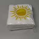 Yeaqee 100 Pieces Sun Party Napkins Sunshine Napkins First Trip Around the Sun Napkin for Sun Theme Party Favors Disposable Luncheon Napkins for Boho Birthday Party Wedding Supplies