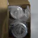 2 Pcs Faucet Aerator, 360° Swivel Kitchen Sink Faucet Aerator, Big Angle Twist, Dual-function 2-Flow Sprayer Faucet Head, Sink Sprayer Attachement, Faucet Replacement Part 55/64'', Chrome