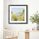Picrit 30x30 Picture Frame 3 Pack, Black Poster Frame, Display Poster 24 x 24 with Mat or 30 x 30 without Mat for Horizontal or Vertical Wall Mounting