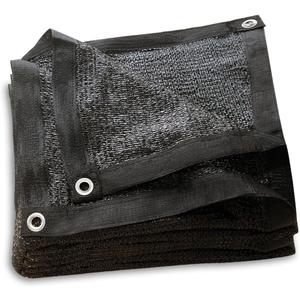 40% Garden Sunblock Shade Cloth, 6.5 x 10 FT Durable Taped Edge with Grommets UV Resistant Black Garden Shade Net for Plants, Greenhouse, Vegetables and Patio (40% 6.5ft x 10ft)