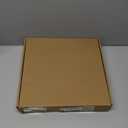 Crosstime 16 Inch Wall Clock Battery Operated Silent, Big Numbers Easy to Read Round Analog Modern Simple Large Clock, Black