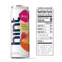 Hint Canned Water, Peach Raspberry - Purified Flavored Water with Zero Calories, Natural Flavors, and Sugar Free - 12 Fl Oz Cans (Pack of 12) (EXP 07/18/27)