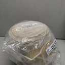 Wallpaper Border 360" x 3.1" Peel Stick Foam Molding Trim Self Adhesive, Crown Molding Wallpaper Border Flexible, 3D Wall Edging Lines Foam Baseboard, Wall Base Moulding Trim for Home DIY Decoration (White)