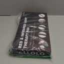 ALLOLO Red Light Therapy for Body, 3-in-1 LED Bead Red Light Therapy Belt with Timer Remote Control, 12.6"*6.3" 660nm&850nm Infrared Light Therapy for Body Back Waist Shoulder Knee Joint (Corded)