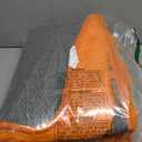 ONASAR Orange Area Rugs for Bedroom Living Room, Fluffy 4x6 Indoor Bedside Floor Throw Rug, Soft Plush Shaggy Carpet for Nursery Kids Girls Boys Teen Dorm Home Office Decor Aesthetic