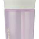 Owala Kids Insulation BPA-Free Plastic Tumbler with Spill Resistant Flexible Straw, Easy to Clean, Kids Water Bottle, Great for Travel, Dishwasher Safe, 15 Oz, Mint and Pink (Unicorn)