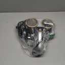 Mattress Vacuum Cleaner, 16kPa Bed Vacuum Cleaner with 253.7nm UV-C Light, Ultrasonic & 140 Heating, Dual Cup & Widen Suction Port Handheld Vacuums for Bed, Sofa, Couch, Crib (500W, Corded) (Silver)