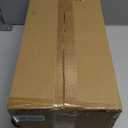 X-cosrack 6-Tier Wall-Mounted Spice Rack Organizer with Mixed Basket Sizes, Height-Adjustable Hanging Spice Shelf for Kitchen Pantry Cabinet, Large-Capacity Seasoning Holder, Black