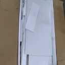 Simplicity Wood 5-Drawer Chest, Kids Bedroom Dresser, Anti-Tip Safety, Metal Glides, Wooden Knobs, Brazilian Pine and Veneers, White