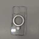 TORRAS Ostand for iPhone 17 Case Clear, Fit for MagSafe, 4X Military Drop Protection, Camera Control, Slim Magnetic Phone Case for iPhone 17 with Stand, Soft Edge, Anti Yellowing Cover 6.3", Clear