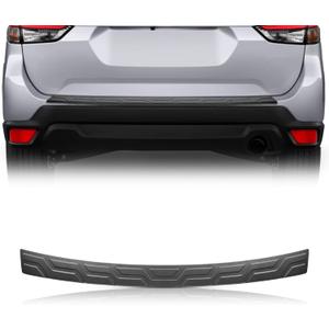Rear Bumper Protector Compatible with Subaru Forester 2019-2024 Trim Cover Scratch Resistant Trunk Door Entry Guards Trunk Door Sill Cover Scuff Plate Strip Protection