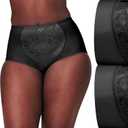 Bali Women's Firm-control Shapewear Brief Pack, Shaping Brief With Tummy Control, 2-pack, Size L