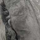 HOMLYNS LuxeHeat Heated Blanket Electric Blanket, Soft Flannel Sherpa Heated Throw, Heating Blanket with 5 Heat Settings, 3 hrs Timer Auto Shut Off (50x60 inches, Grey)