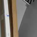 LEVOLOR Basics 2 Faux Wood Horizontal Blinds for Indoor Windows, 35 W x 64 H, Cordless Light Filtering Window Shade for Any Room, White